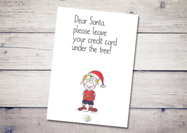 Karte - Dear Santa! 1